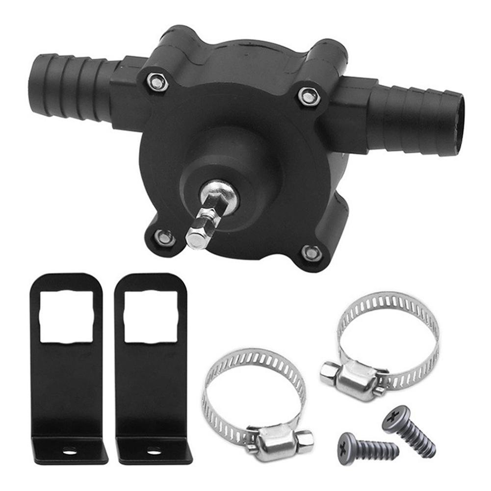 Household Electric Well Hand Pump Waterproof Hand Electric Drill Pump Portable Liquid Transfer Pumps for Water Liquid Transfer