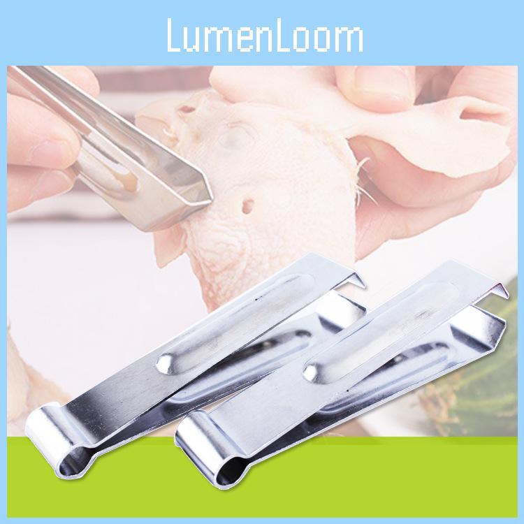 Elegant Steel Stainless Hair Removal Tweezers For Easy Kitchen Hair Management