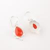Carnelian Gemstone 925 Sterling Silver Handmade Jewelry Drop/Dangle Earrings EE-163-33
