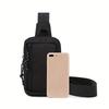 Modna męska torba na ramię Casualowa podróżna outdoorowa nylonowa torba crossbody na klatkę piersiową Wielofunkcyjny organizer na telefon komórkowy Streetowa męska saszetka