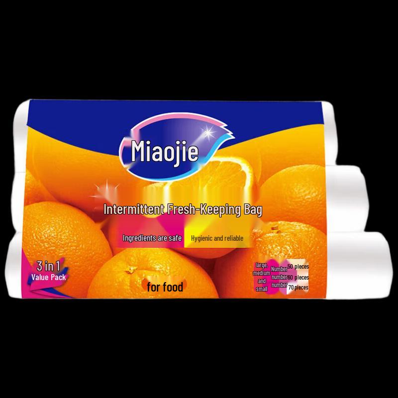 Miaojie Perforated Food Storage Bags - Assorted Value Pack