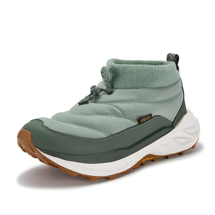 361 Yushan 3 Thermal Abrasion Resistant Slip Resistant High Top Running Shoes Men's Sequoia Green 672542215A-1