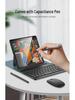Huawei Honor Magic V2 Folding Screen Tablet Case: Solid Color Leather Keyboard Stand with Bluetooth Wireless.