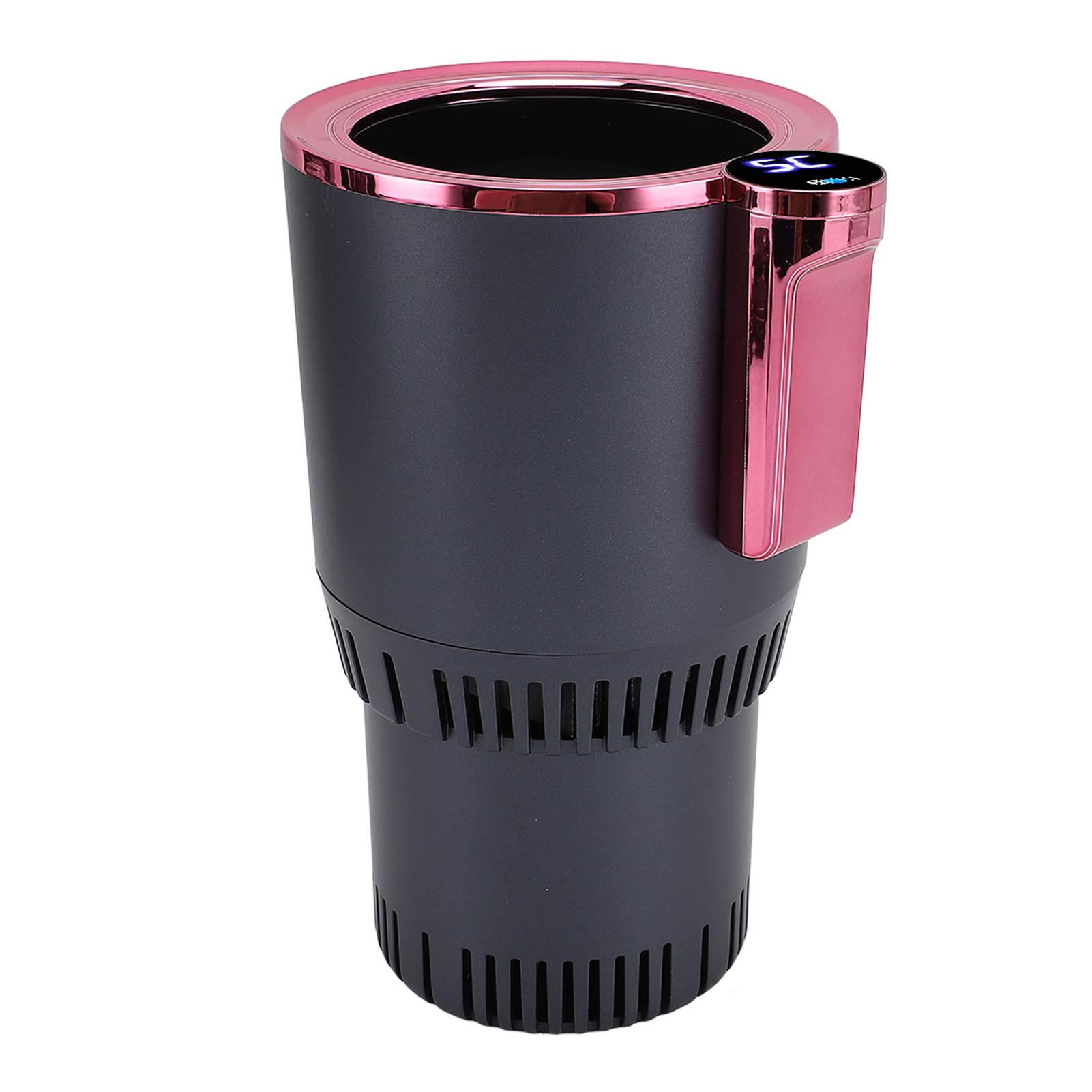 

2 in 1 Smart Car Cup Warmer Cooler Auto Car Cooling Heating Cup Mug Holder Keep Beverage Drink Cool Warm for Road Trip
