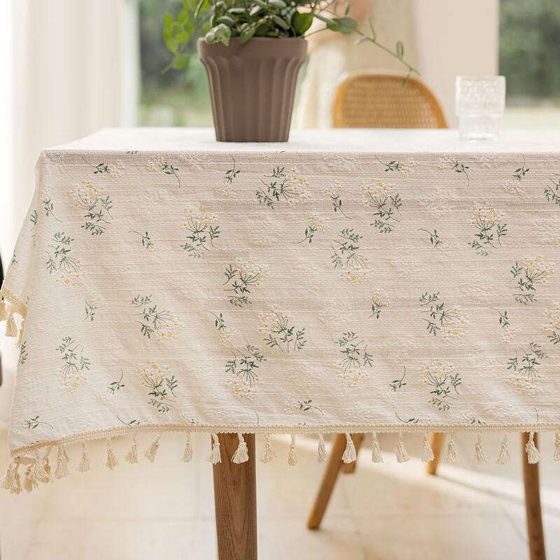 Changbaosen Lilac Floral Disposable Tablecloth