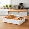 1/2 Pieces Air Tight Dough Proofing Box with Cover Sturdy Proofing Container Food Grade Pizza Dough Box Kitchen Storage