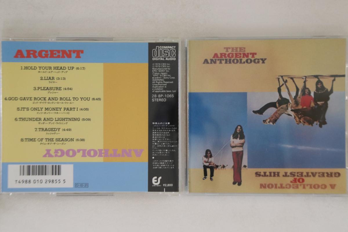 

CD ARGENT - Anthology 288P1065 SONY 1987 Japan Rock Used