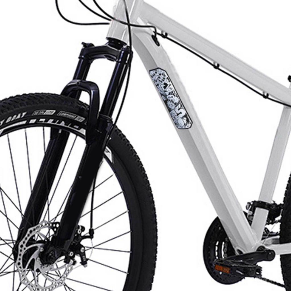 Bicycles Rack Protection Plate Scratch Resistant Road Bike Chain Guard Bike Down Tube Frame Protector Downtube Sticker