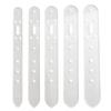 5Pcs Clear Acrylics Belt Hole Punching Templates Leather Belt Hole Positioning Templates 5 Size 25mm 30mm 35mm 38mm 40mm