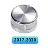 For Jaguar Gear Shift Knob Cap for Jaguar XF X260 XE F-pace XJ XJL X351 Alloy Lever Cover Rotary Gear Selector Head Replacement