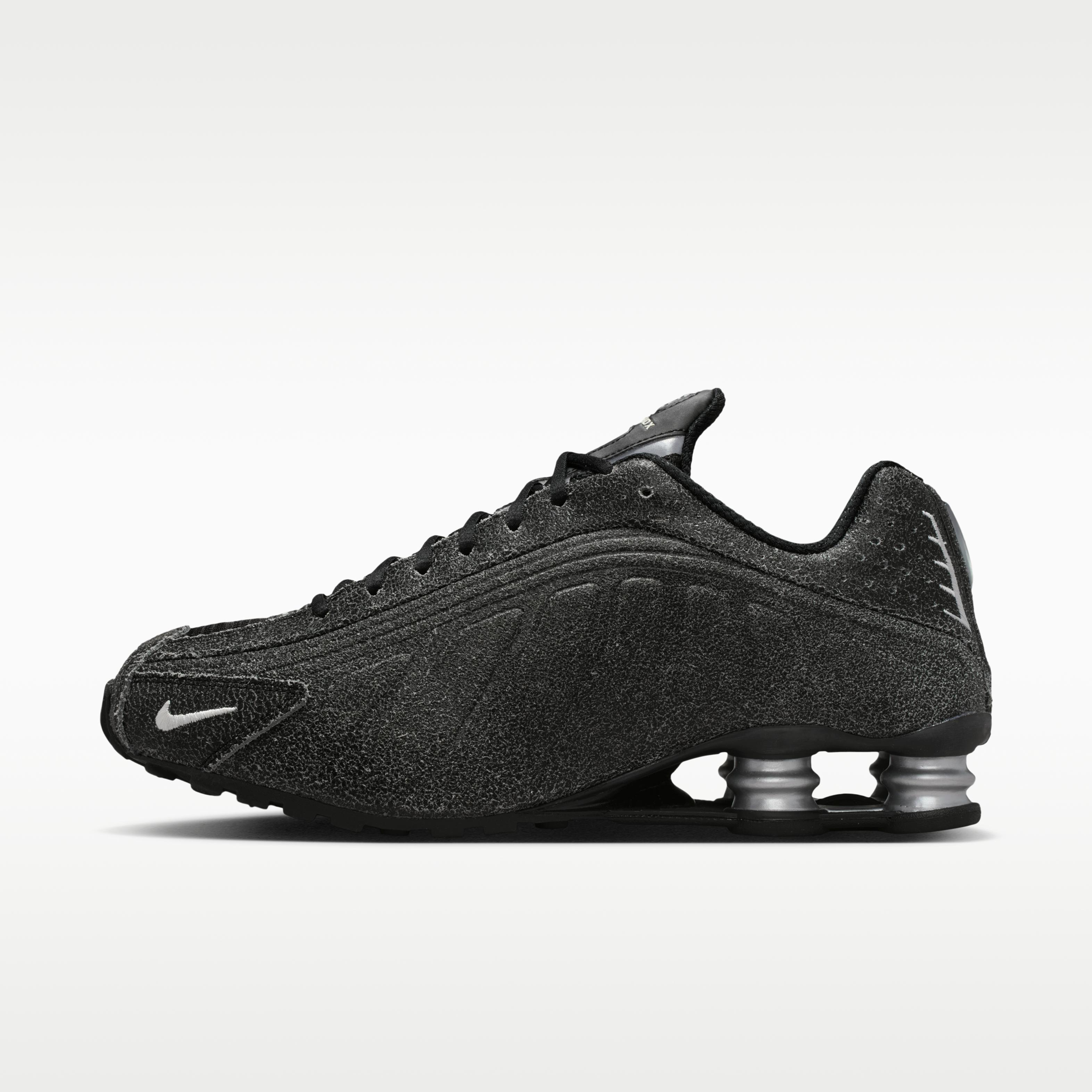 

Nike Shox R4 Black Distressed Leather 43
