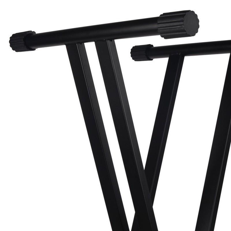 Thickened X-Shaped Double Tube Electronic Keyboard Stand | Folding Electric Piano Bracket