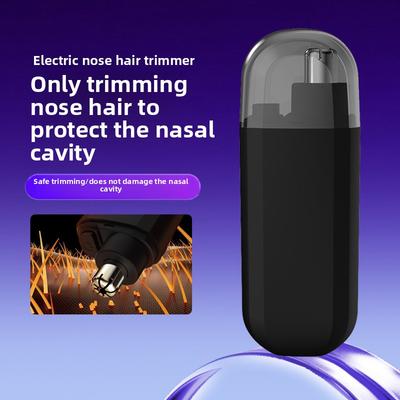 Electric Nose Hair Trimmer, Men's Rechargeable Nose Cleaning Nose Hair Removal Scissors, Women's Nose Hair Shaver