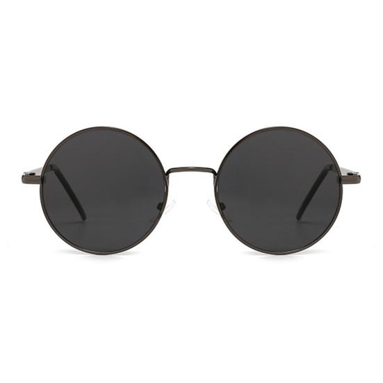 Retro Small Round Sunglasses for Men Women Polarized Circle Sun Glasses UV385 Protection Shades for Beach Vacation