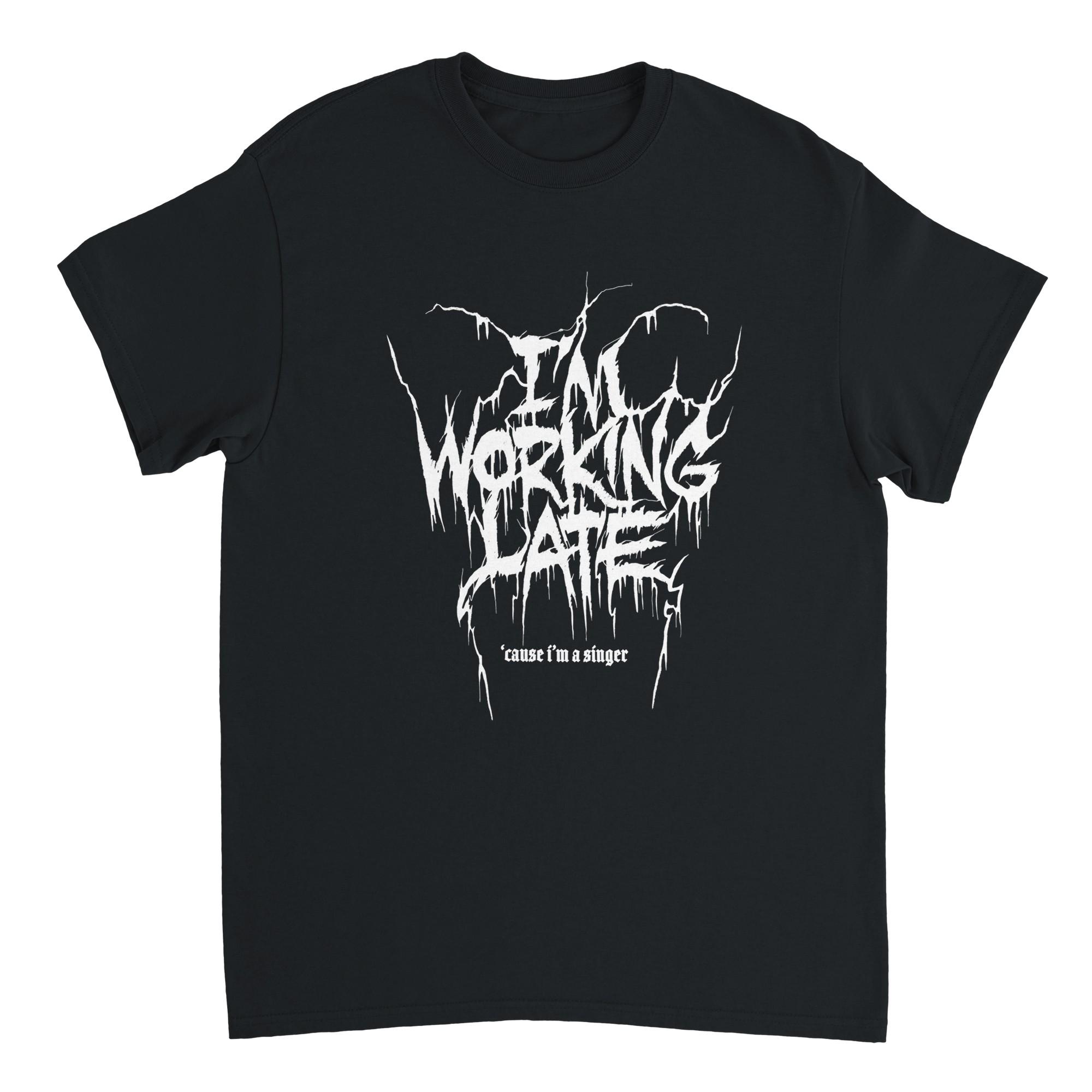 

SABRINA CARPENTER ESPRESSO Metal Tshirt 2026 Summer New Hotselling Unisex Women Fashion Cotton Oversized Tshirt Y2K S