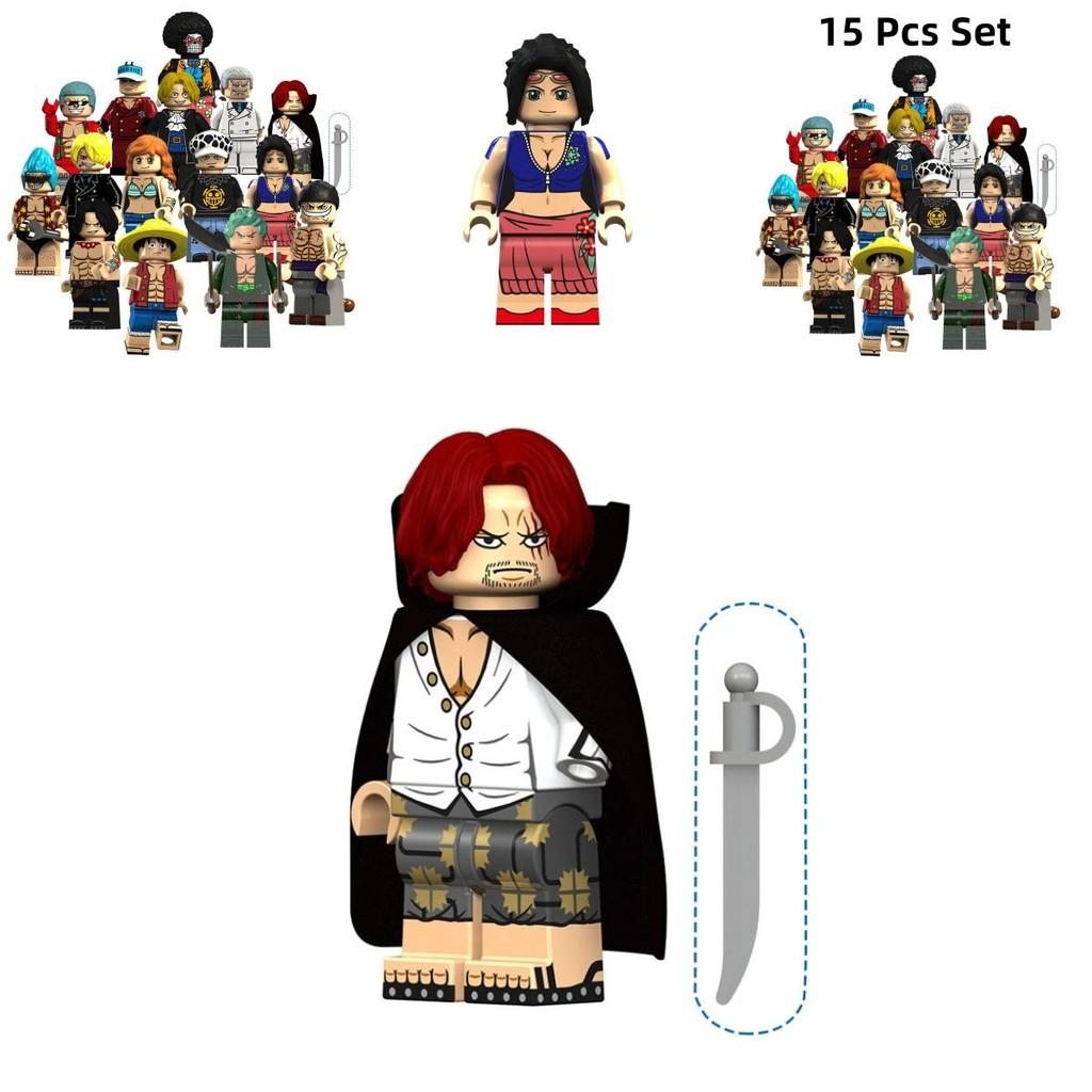 Diy Pirate Building Blocks Abs Plastic Material 50-100 Pieces Lightweight And Durable
