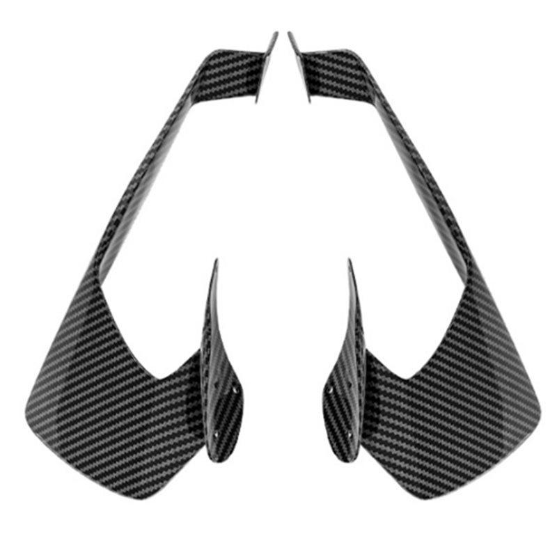 Fixed Wing Spoiler Wing Aerodynamic Winglet For Motorcycle For YZF R1 R1M -2025