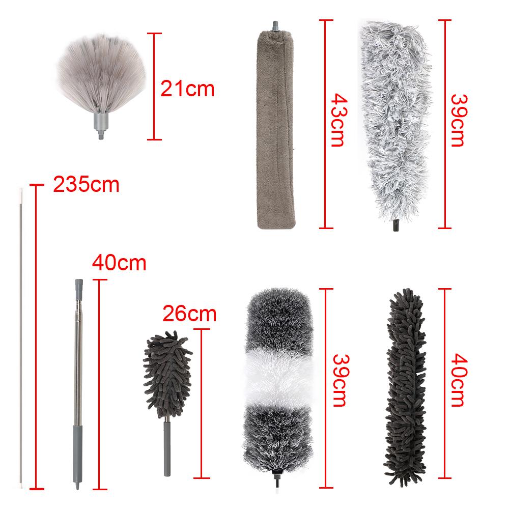 Dust Cleaner Household Dusting Long Extendable Duster Cleaner Brush Gap Dust Removal Dusters Bendable Dust Brush