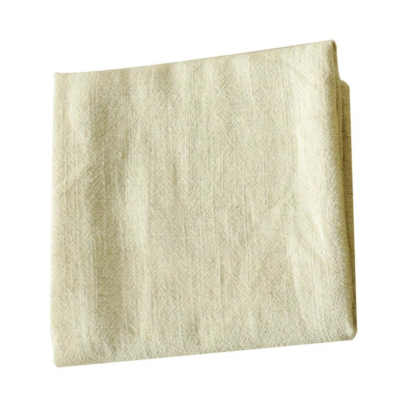 Disposable 100% Linen Crocheted Napkins Plain Square Kitchen & Tea Towels for Home Restaurant Wedding Use
