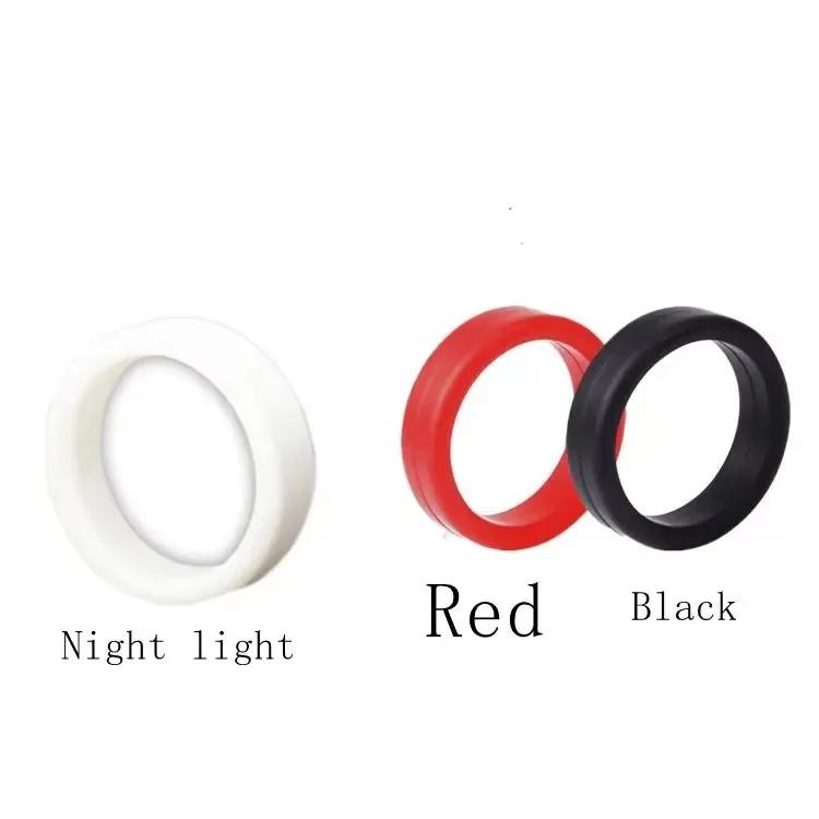 Cock Ring Durable Silicone Penis Rings Men's Delayed Ejaculation Rubber Rings Sex Toy For Men Couple Stretcher Scrotum Ring