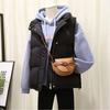 Vest women's autumn and winter fat mm large size down cotton vest new Korean version student vest short loose vest jacket