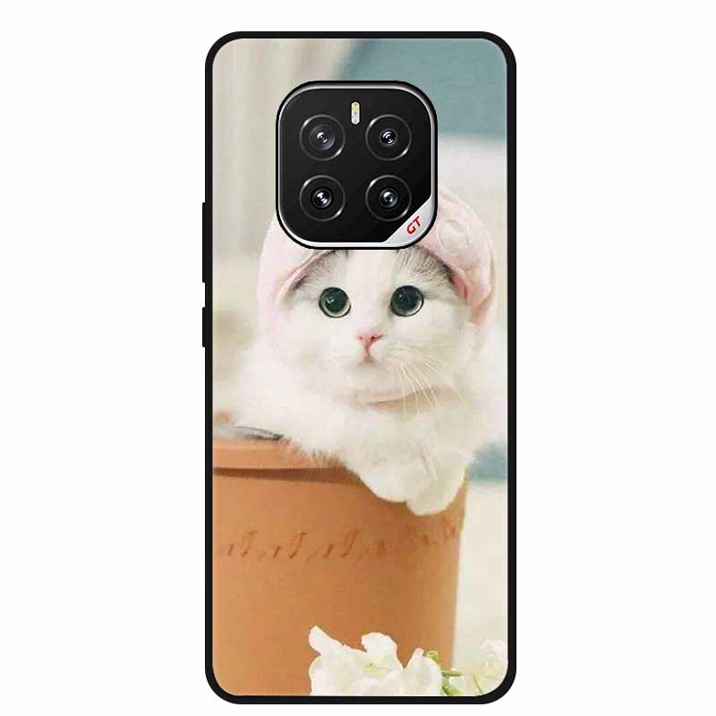 For Honor GT Pro 5G Case Animals Soft Silicone TPU Phone Cases Back Cover for HonorGT Pro PPG-AN0 Lion Shockproof Cool Wolf Capa