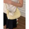 French Niche Underarm Bag Women's 2025 New Fashion Simple Shoulder Crescent Bag Casual Commuting Versatile Messenger Bag