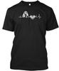 Bloodhound Heartbeat T Shirt Made In the USA Size S To 5XL