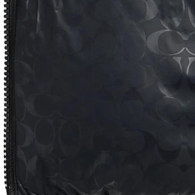 Coach Ss24 Solid Color Zipper Closure Stand Collar Vest Women vest Black Brown CU417-BK