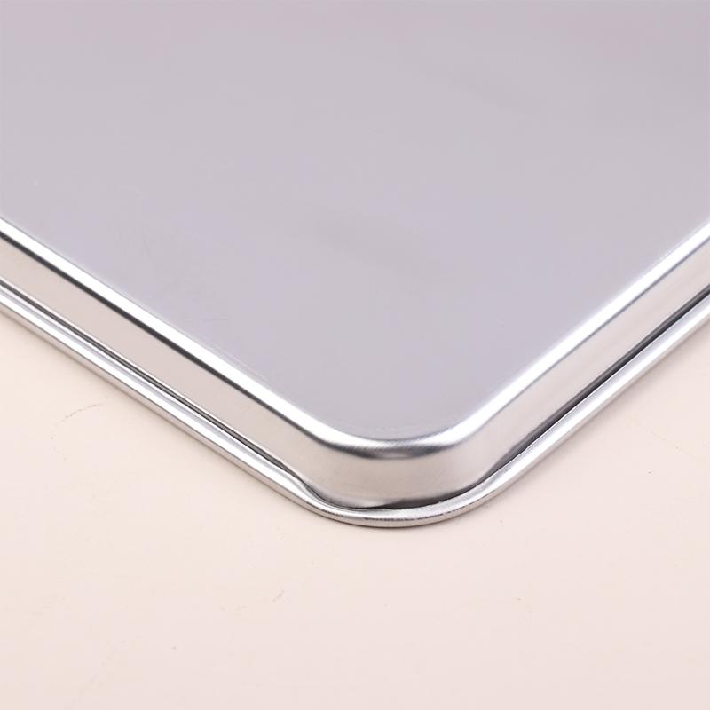 Nordic Stainless Steel Rectangular Tray Pastry Food Baking Plates Pallet Storage Disk Snack Cake Dish Organizer Tray Home Decor