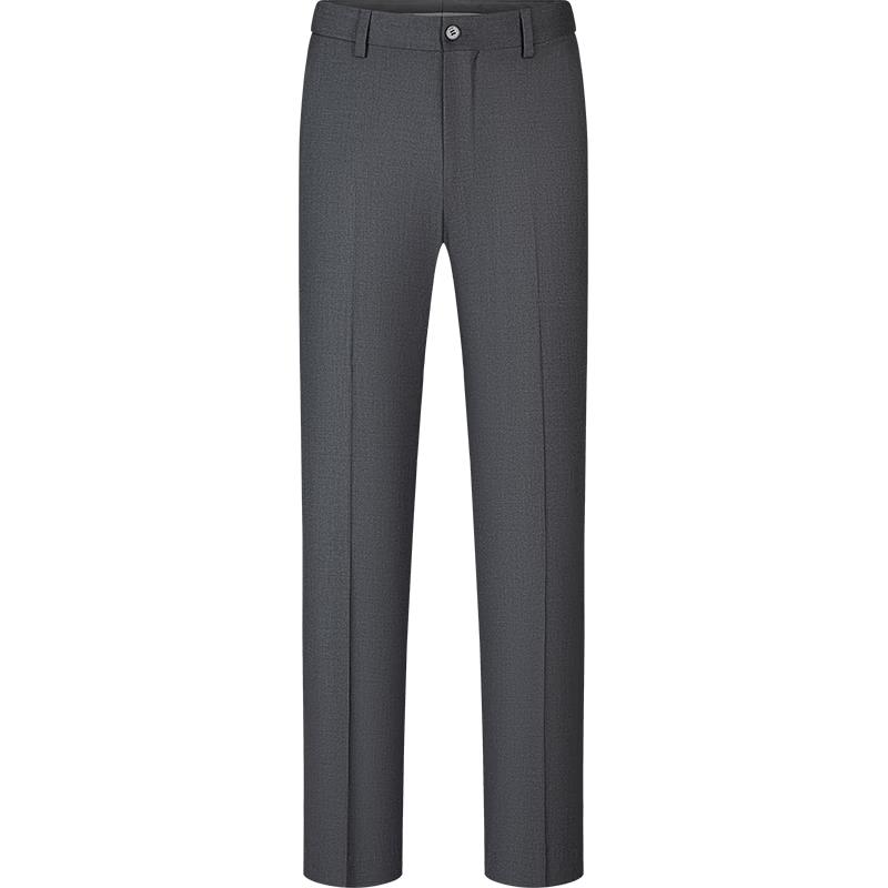 Qipai Men's Wrinkle-Free Slim Fit Business Casual Suit Pants