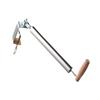 Rolling Pin Stainless Steel Comfortable Grip Kitchen Utensil Pizza Dough Roller for Pizza Dumpling Baking Pastry Dough Bread