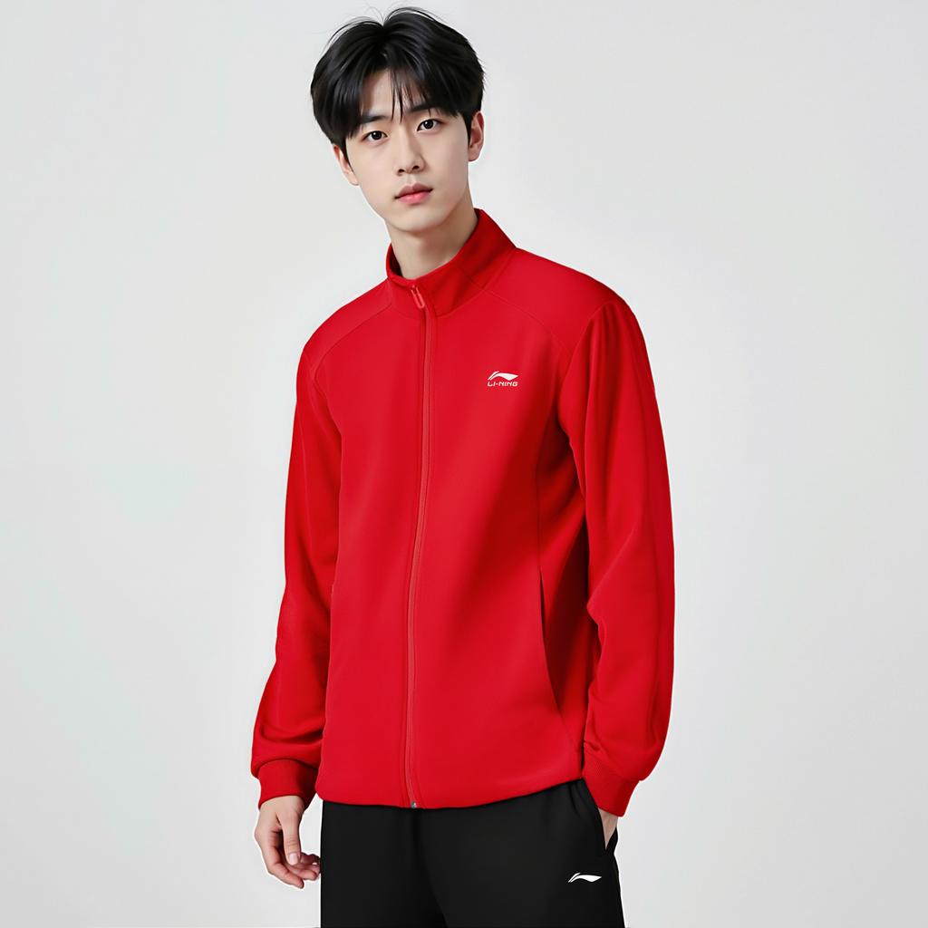 Li Ning Pullover Fashion Simple Sports Lifestyle Versatile Comfortable Trendy Vitality Sweatshirt Unisex Sweatshirt AWDVH81-3