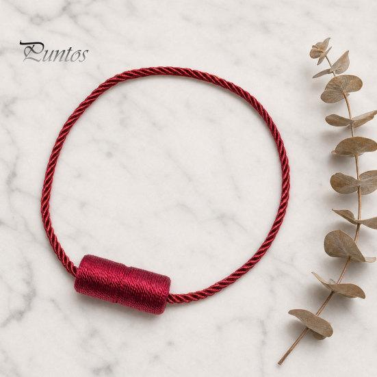 Curtain Ties Magnetic Tiebacks, Modern Simple Rope Tie Backs, Heavy Duty Magnets Decorative Drapes Weave Holdbacks for Home Bedroom Office Wall Damage