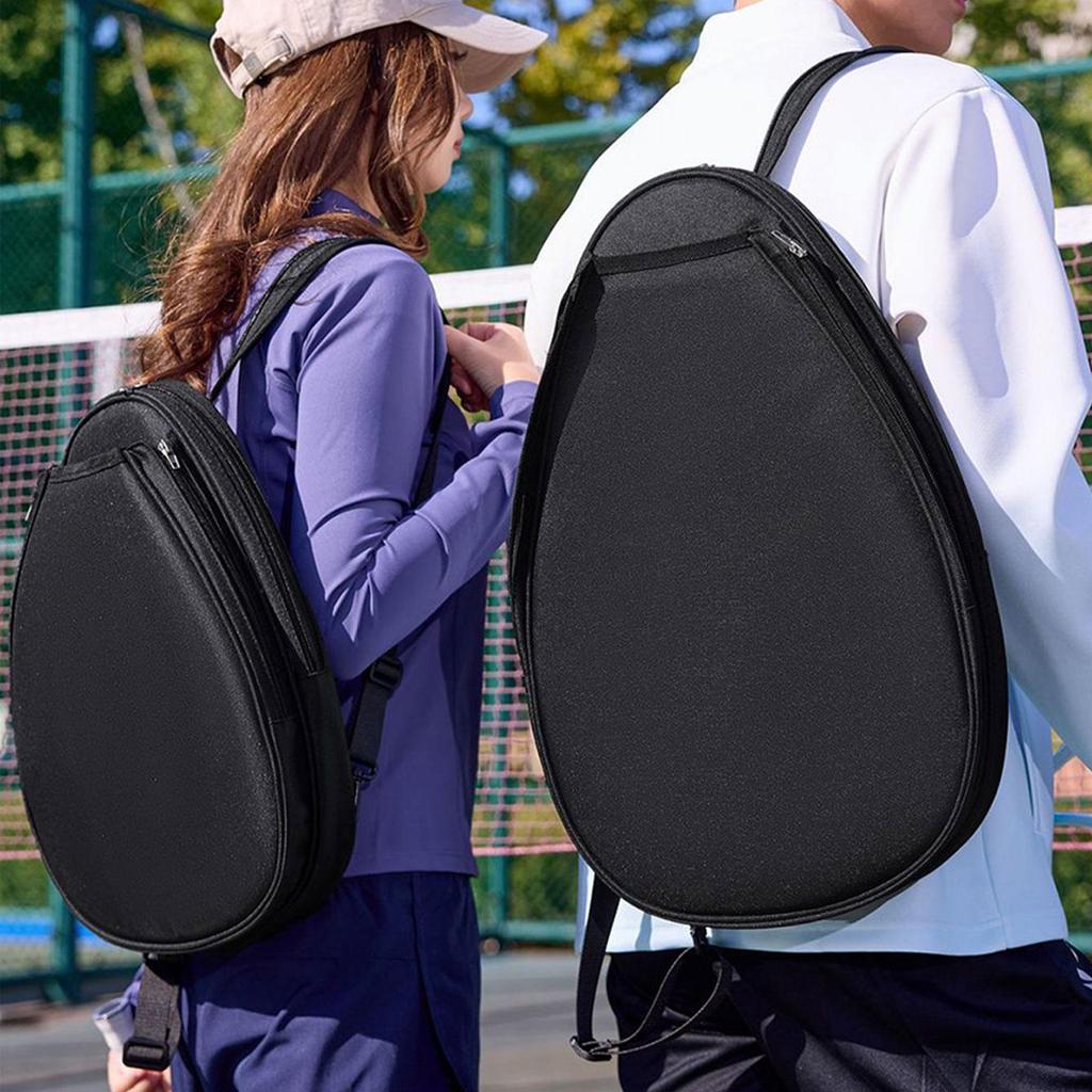 Large-capacity, Versatile Tennis/badminton Backpack with Zipper for Tennis And Badminton Rackets.