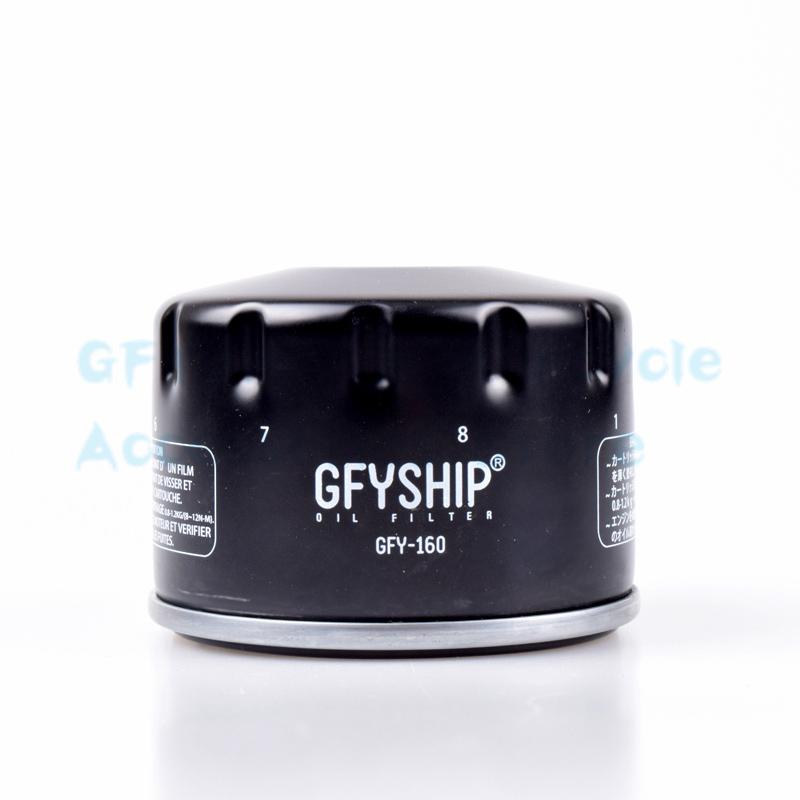 

HF160 Motorcycle Oil Grid Filter For BMW F800 GS Adventure Triple Black Trophy GT Chris Pfeiffer Replic Moto Cleaner Filters Black 1piece