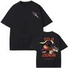 Anime Jujutsu Kaisen Toji Fushiguro Front Back Printed Tshirt Sorcerer Killer Unisexga Graphic Tee Harajuku Streetwear Cotton