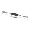 4er-Pack Mikrowellendiode Schwarzes Metallzubehör Spannungsdiode Schnellheizdiode