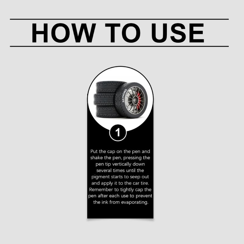 15 ks Bílý lak na pneumatiky Pero Voděodolné Značkovací pero na pneumatiky Bílé pero Rychleschnoucí Pro opravu škrábanců na pneumatikách automobilů