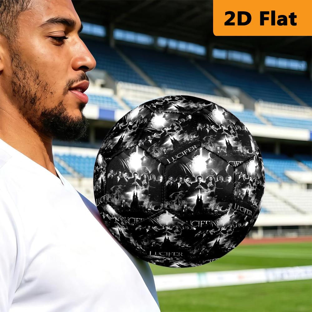 Fiery Romance City Soccer Ball Suitable for both training and competition High elasticity No. 5 football Wear-resistant and slip-resistant