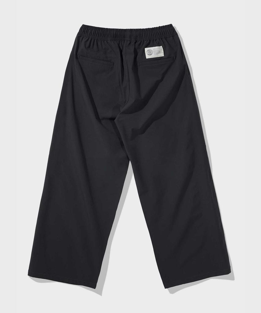 FFEFF STUDIO 23Ss High-Tension Wide Elastic Waist Pants (Charcoal)