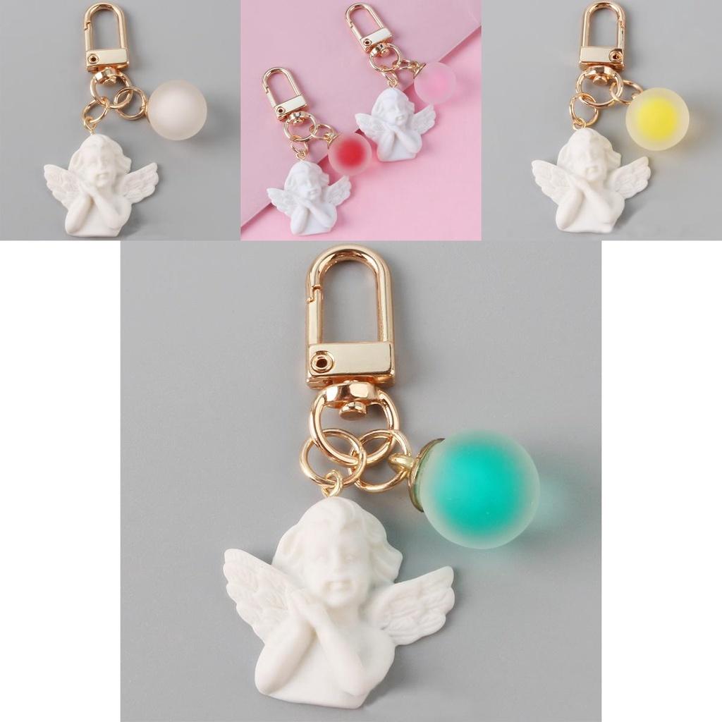 Stunning Angel Pendant Keychain Perfect For Christening And Wedding Giveaways