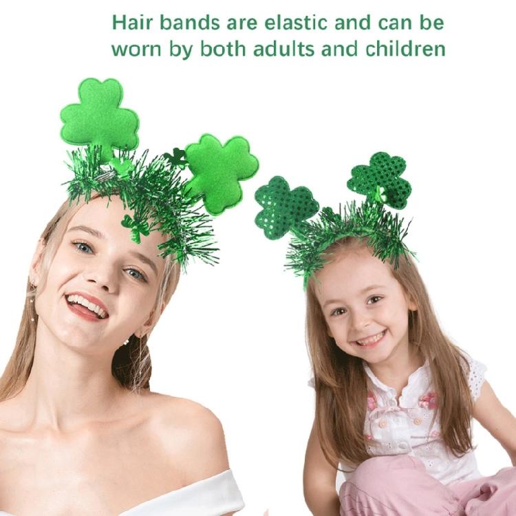 Irish Festival Headband Hairband Patricks Day Party Costume Accessories for Men Women Cosplay Theme Parties Photography
