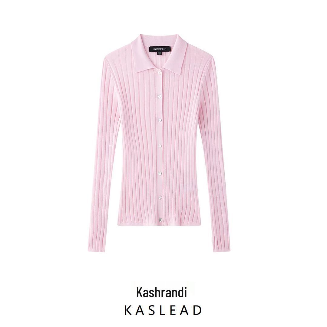 

Spring 2025 Women s European & American Style Slim-Fit Ribbed Jacket M