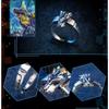 Anime Cartoon Digimon Digital Monster Ring Garurumon Unisex Cosplay Adjustable Angel Angewomon Rings Party Accessories Zircon