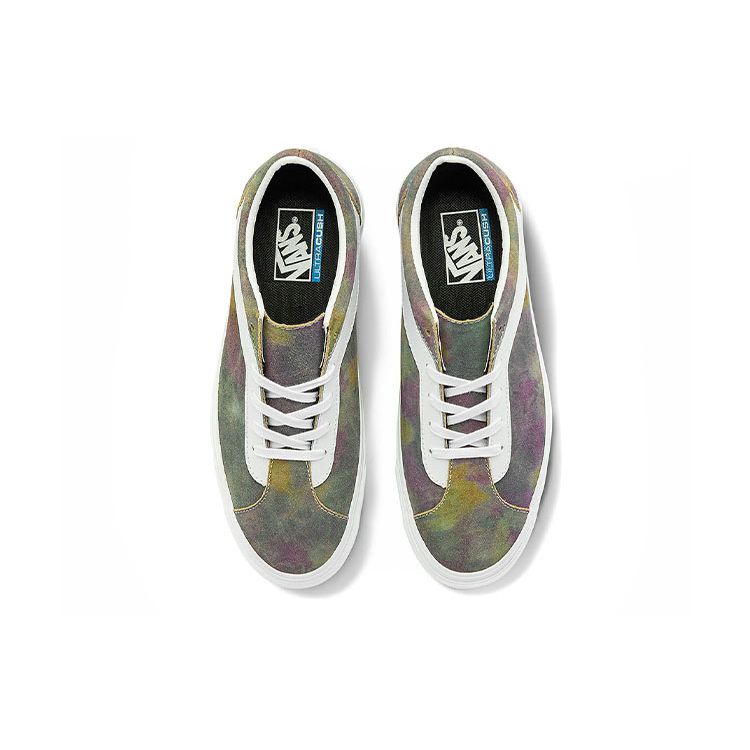 Vans Bold Ni Tie Dye Suede Unisex Sneakers Multi-Color Black True-White VN0A5DYAAZF