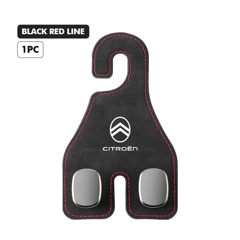 

Double Head Hook Back Seat Headrest Hanger Storage Organizer For Citroen C5 C1 C2 C6 C4L DS3 DS4 DS5 C-Elysee Grand Berlingo