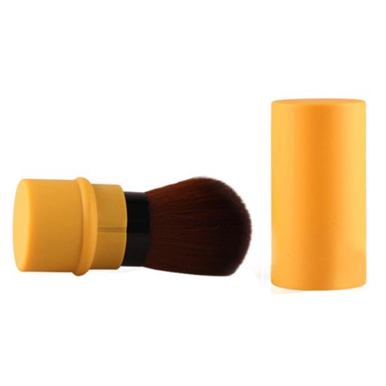 Fashion Retractable Blush Blusher Foundation Face Powder Cosmetic Makeup Brush