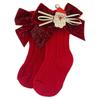 Baby Girls Boys Socks Soft Warm Cozy Winter Toddler Kids Child Christmas Home Socks