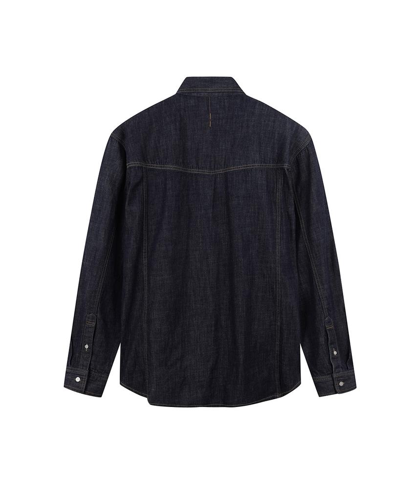 SIECLE Western Denim Shirt (Indigo)